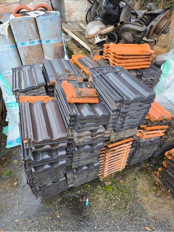 Lot de tuile +- 200pcs, Enlèvement, Comme neuf
