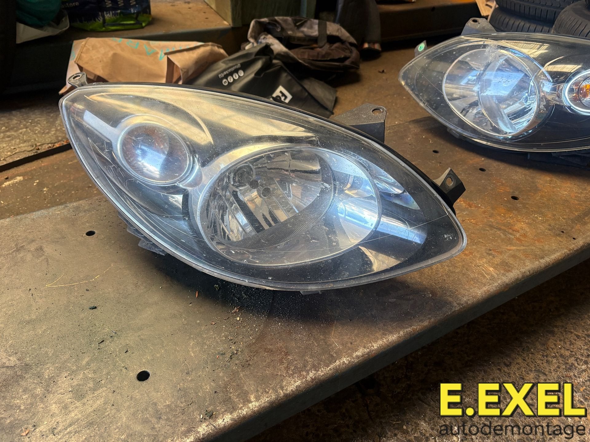 Koplamp Rechts Renault Twingo 2 2007-14, Gebruikt, -, Renault, Ophalen of Verzenden