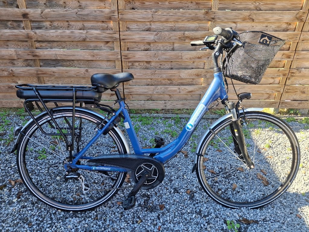 E bike minerva in topstaat overnamefiets middenmotor, Fietsen en Brommers, Ophalen, Zo goed als nieuw, 50 km per accu of meer
