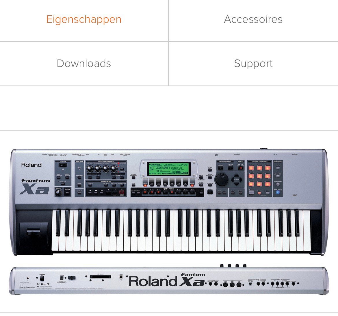 Roland Fantom Xa Synthesizer, Ophalen, Gebruikt, 61 toetsen, Roland