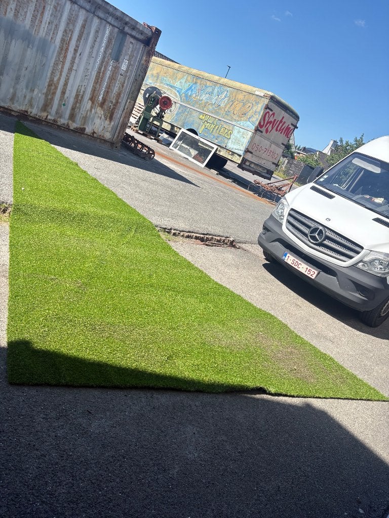 Kunstgras, Tuin en Terras, Gras en Kunstgras, Ophalen, Zo goed als nieuw, 10 tot 20 m², Kunstgras