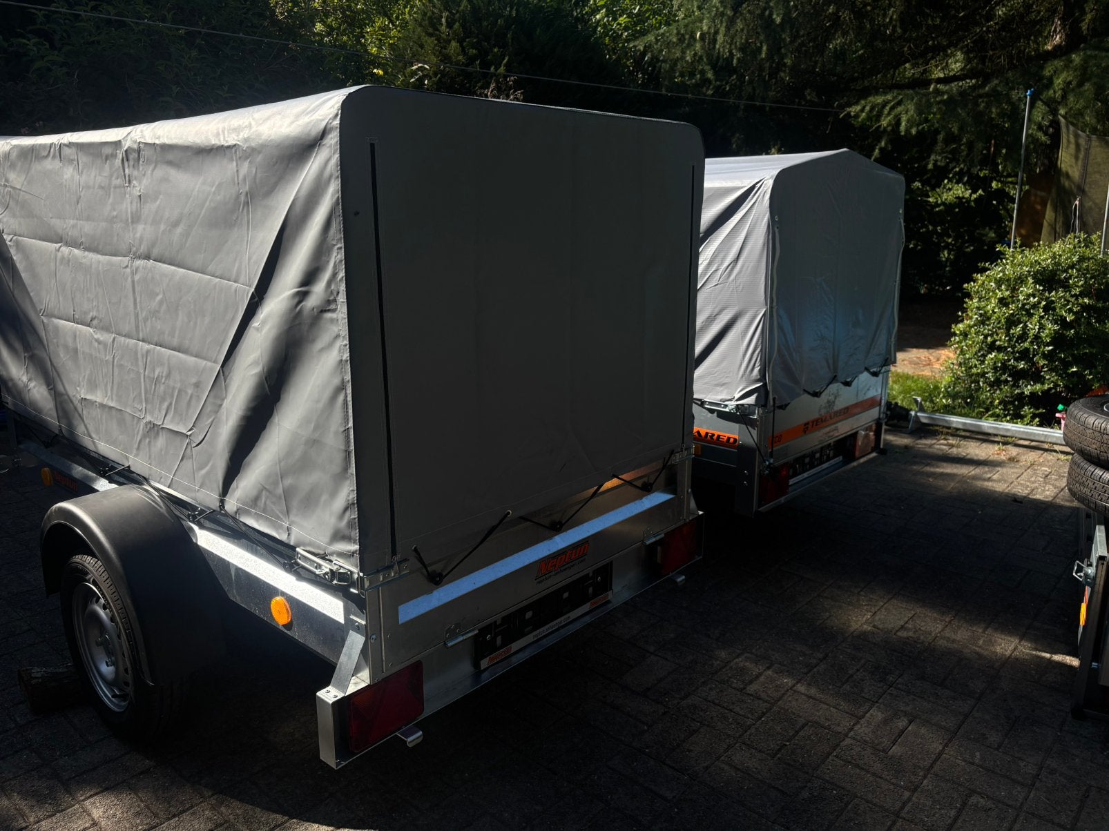 Remorque neuve bacher 750 kg, Autos : Divers, Remorques, Enlèvement, Neuf