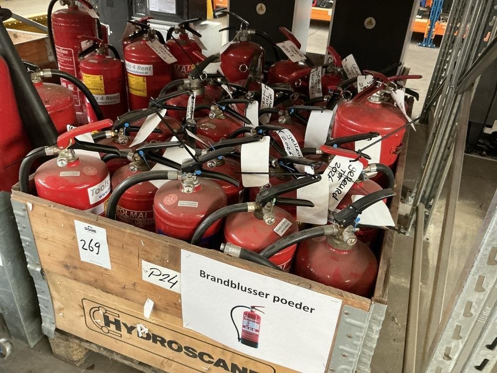 Brandblusser poeder (34x)