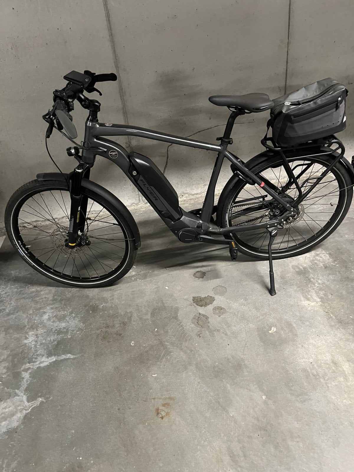 Flyer upstreet gents 5.5, Zo goed als nieuw, 50 km per accu of meer, 55 tot 59 cm, Ophalen
