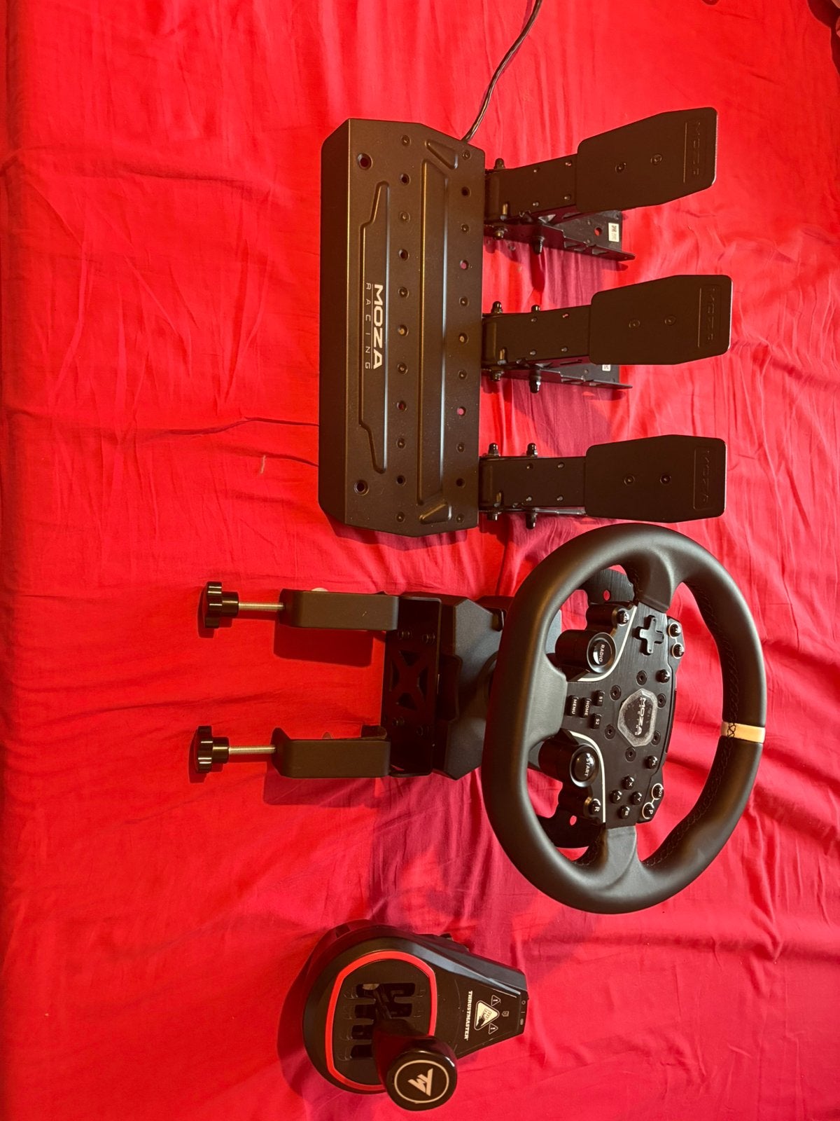Moza R5 Sim Racing Set + TH8S Shifter, Enlèvement, Neuf