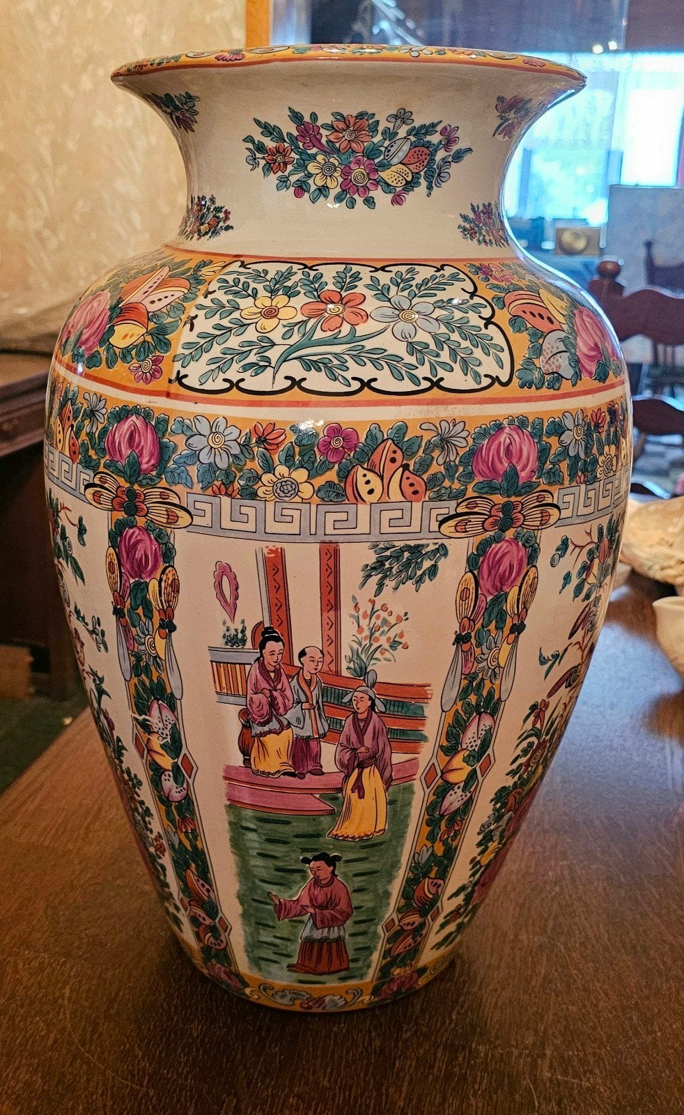 chinese vaas, Ophalen