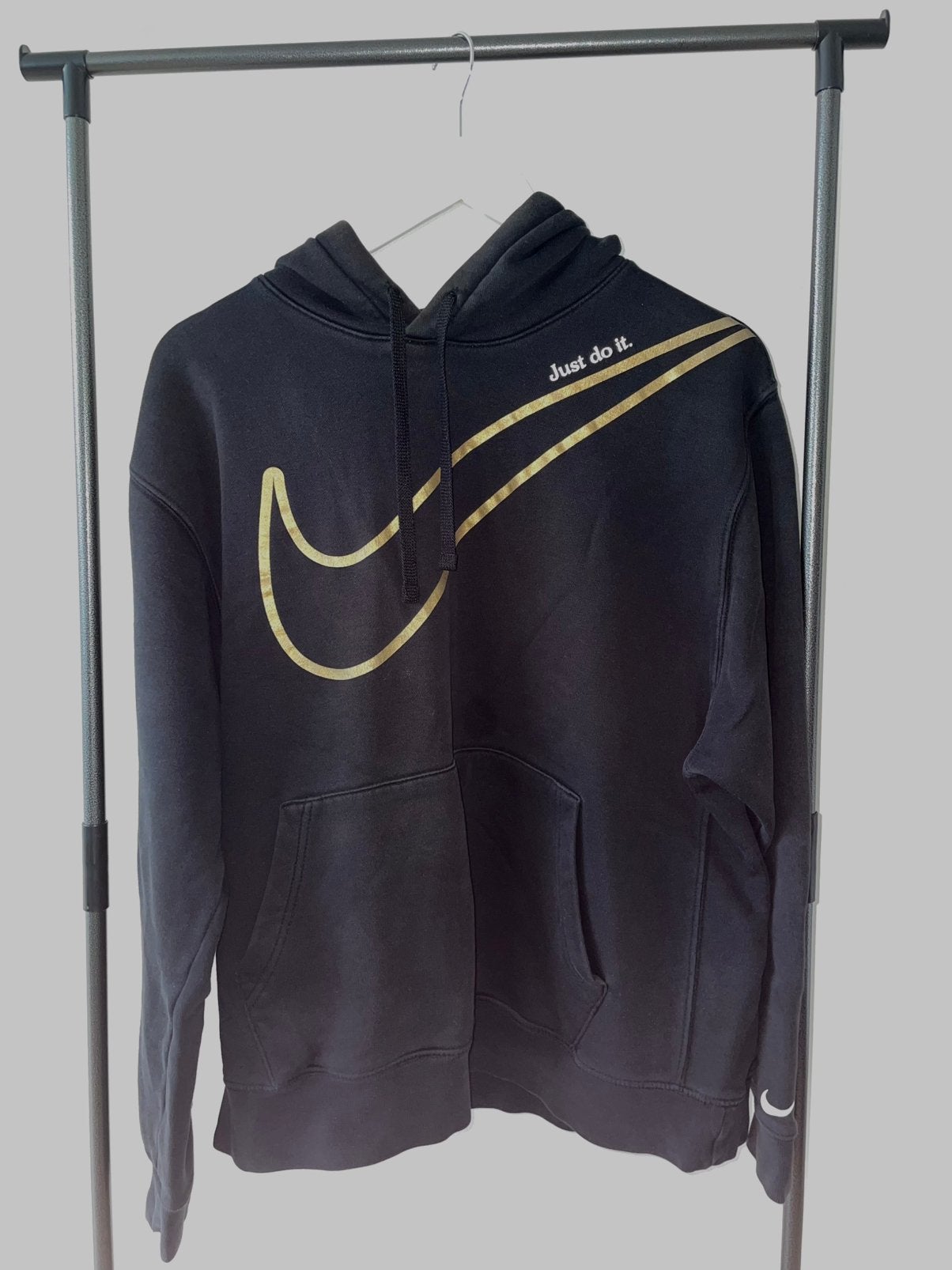 Nike Sportswear Hoodie – Zwart – Maat L, Kleding | Heren, Truien en Vesten, Ophalen of Verzenden, Zo goed als nieuw, Maat 52/54 (L)
