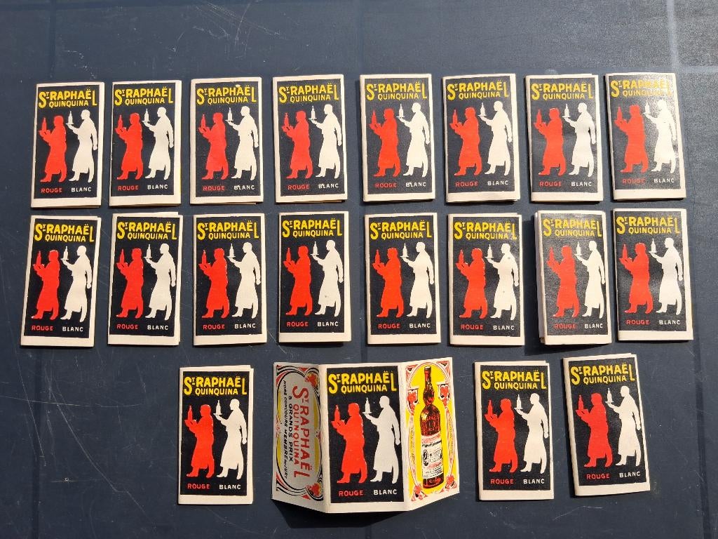 ST RAPHAEL 20 stuks oude ongebruikte sigarettenblaadjes, Verzamelen, Ophalen of Verzenden, Zo goed als nieuw, Verpakking