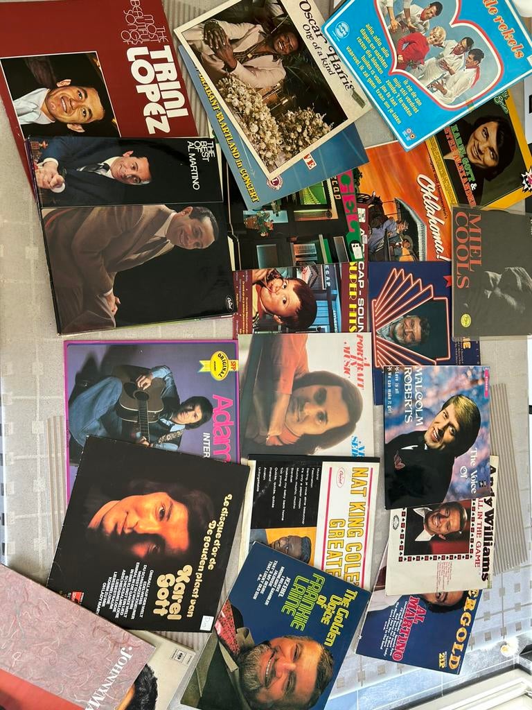 Pakket vinyl platen te koop, Ophalen, Gebruikt