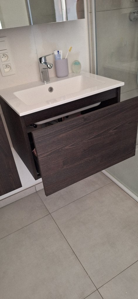 Wastafelkast, 25 à 50 cm, Moins de 100 cm, Meuble lavabo, Comme neuf