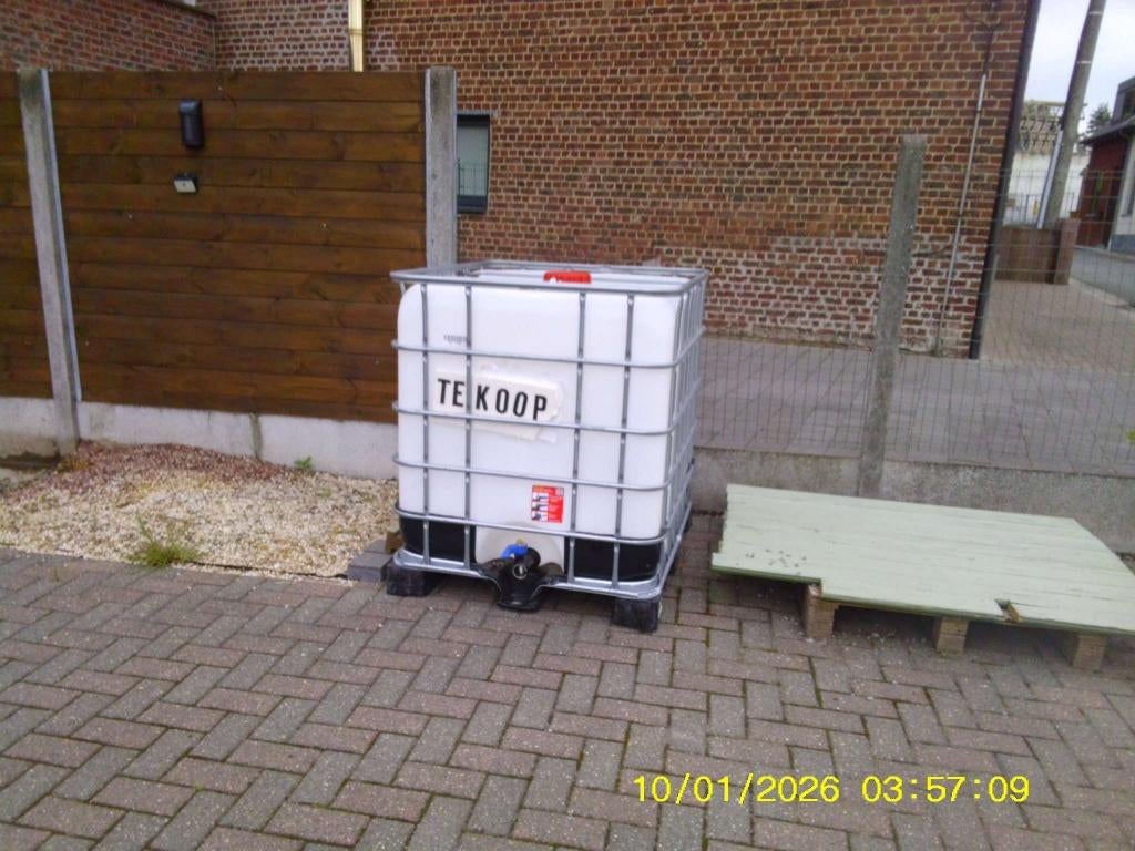 réservoir d'eau IBC 1000 litres, Bricolage & Construction, Enlèvement ou Envoi