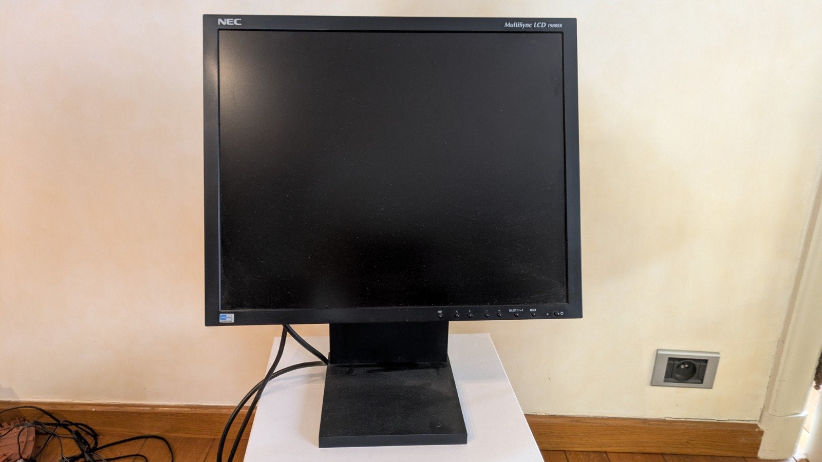 NEC Multisync LCD 1980x vintage monitor, Computers en Software, Ophalen, Gebruikt, NEC, In hoogte verstelbaar