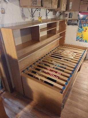 lit bibliotheque et armoire enfant /  ado et super  recompen, Enlèvement
