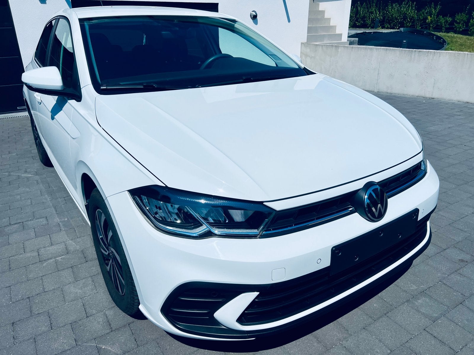 Volkswagen Polo 2022 1.0TSi EURO6D Garantie 12M AppleCarplay, Achat, Euro 6, Noir, 5 portes