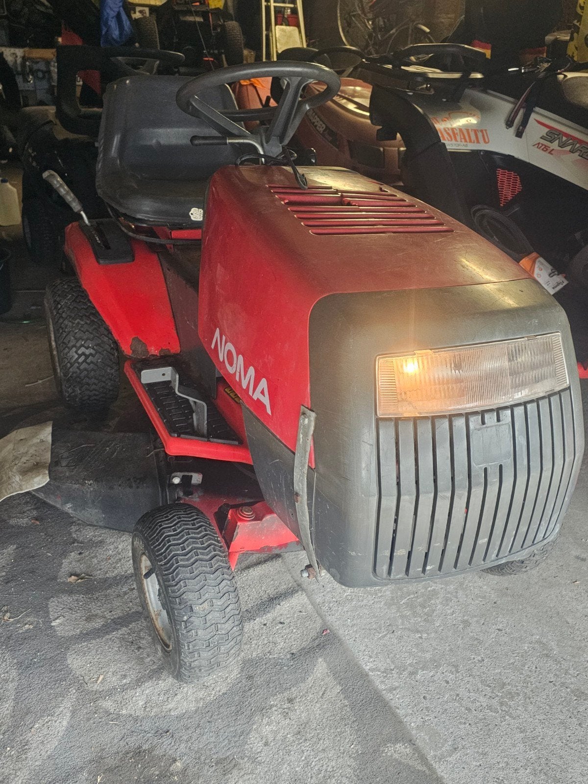 zitmaaier mulcher brigsnstratton 12pk, Ophalen