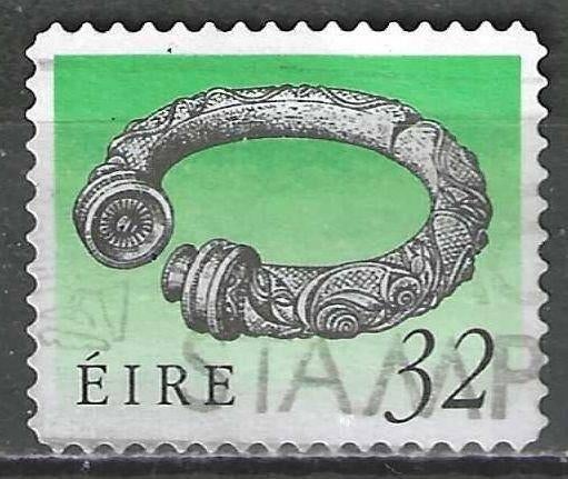 Irlande 1991 - Yvert 782 - Patrimoine irlandais - 32 p. (ST), Envoi, Affranchi