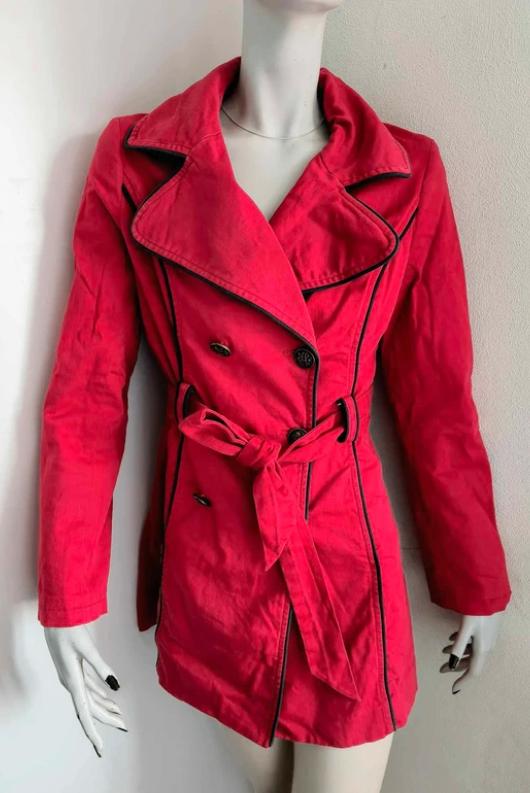 Trench-coat rouge Fever mt 38, Vêtements | Femmes, Rouge, Taille 38/40 (M), Enlèvement ou Envoi, Fever