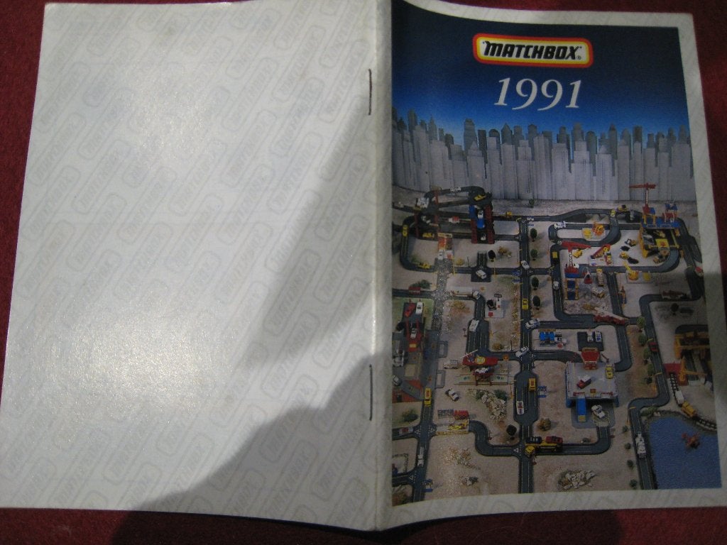 Catalogue de jouets vintage Matchbox 1991, Envoi, Comme neuf, Autres types