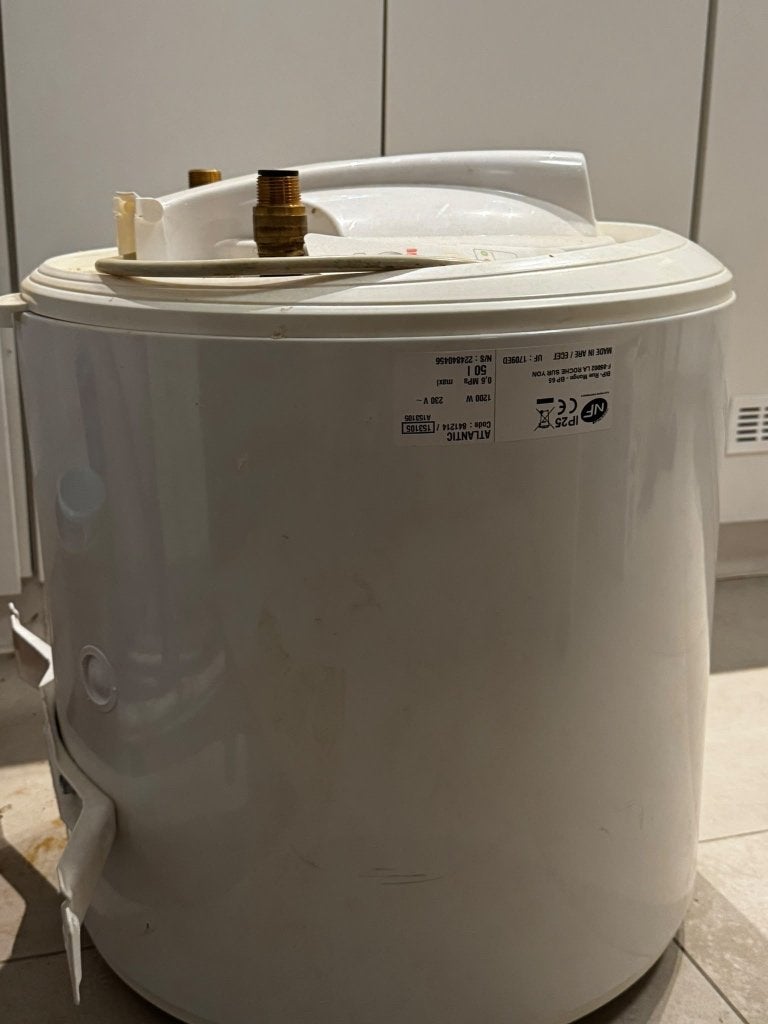 Waterboiler atlantic, Ophalen, Gebruikt, Boiler