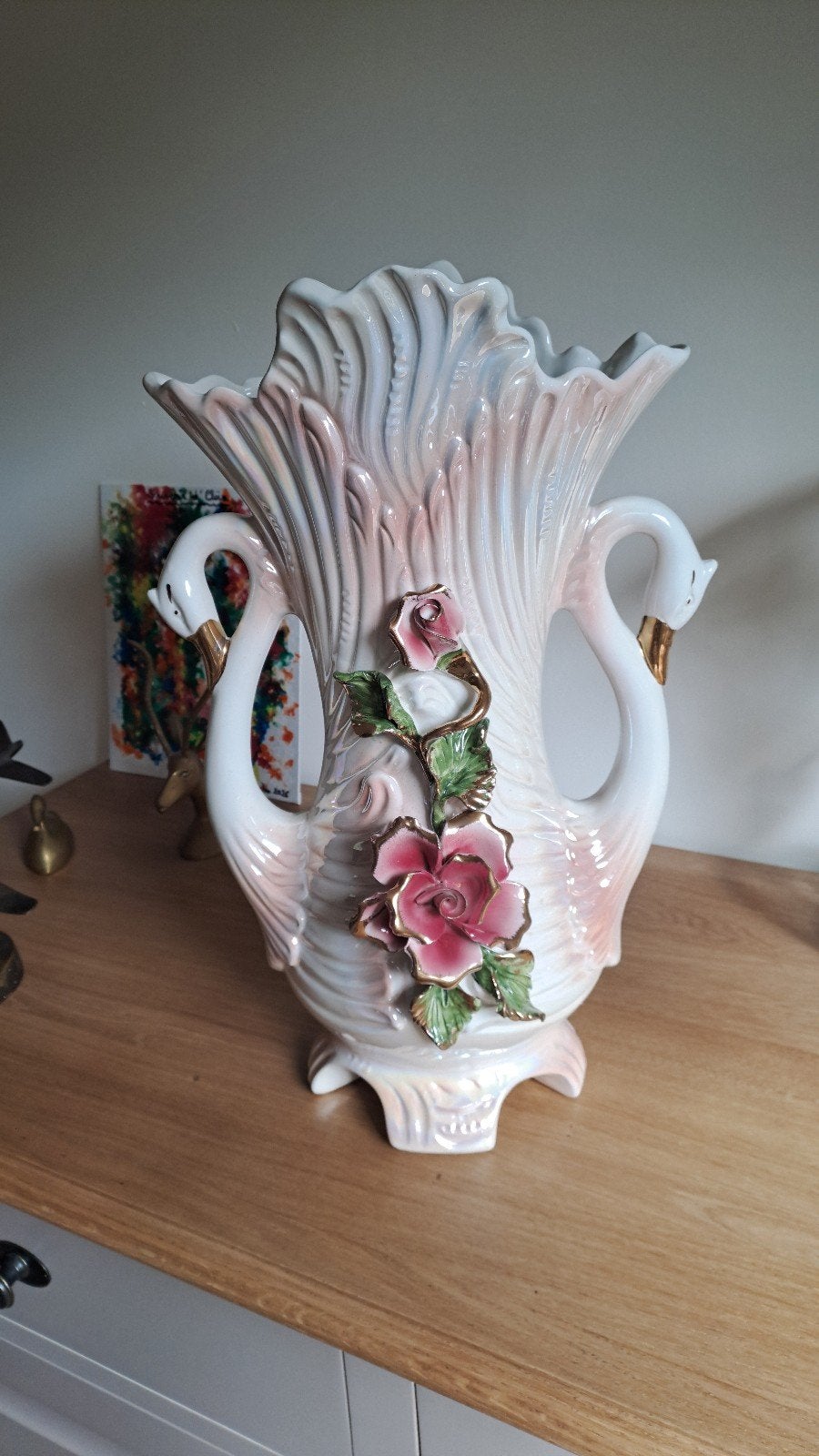 Barokke Capodimonte vaas, Antiek en Kunst, Ophalen
