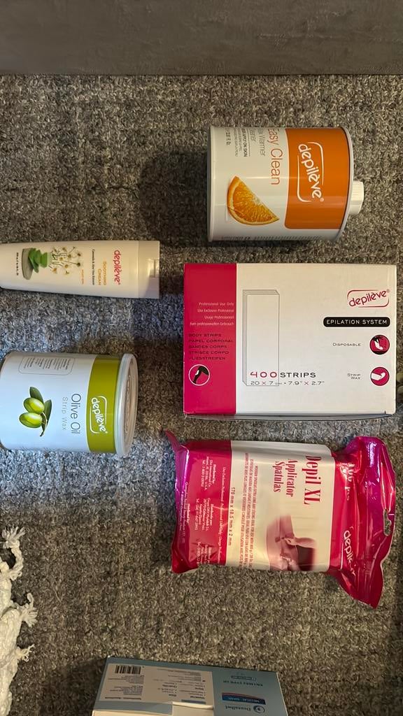 Nieuwe ongeopende depileve wax producten, Enlèvement, Neuf