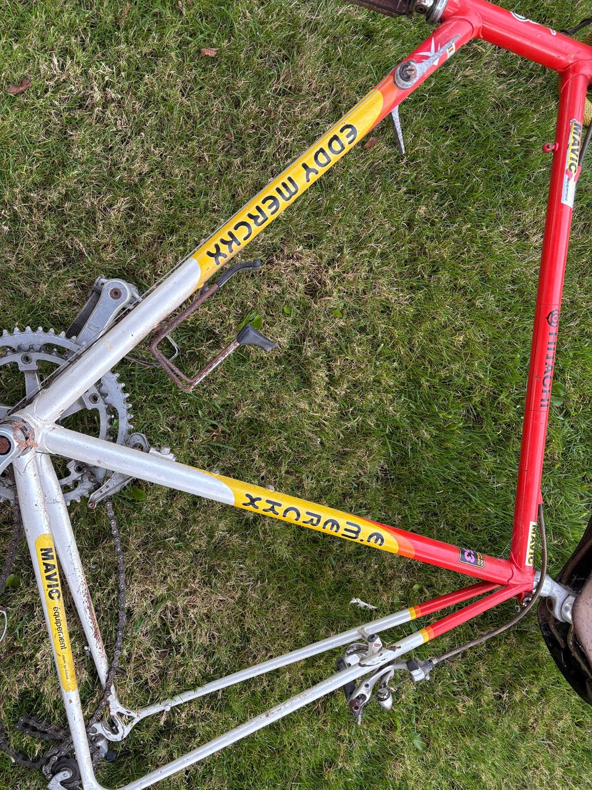Fiets Hitachi ploeg Claude Criquielion 1990 collector’s item, Vélos & Vélomoteurs, Enlèvement, Utilisé, Hommes, Autres marques