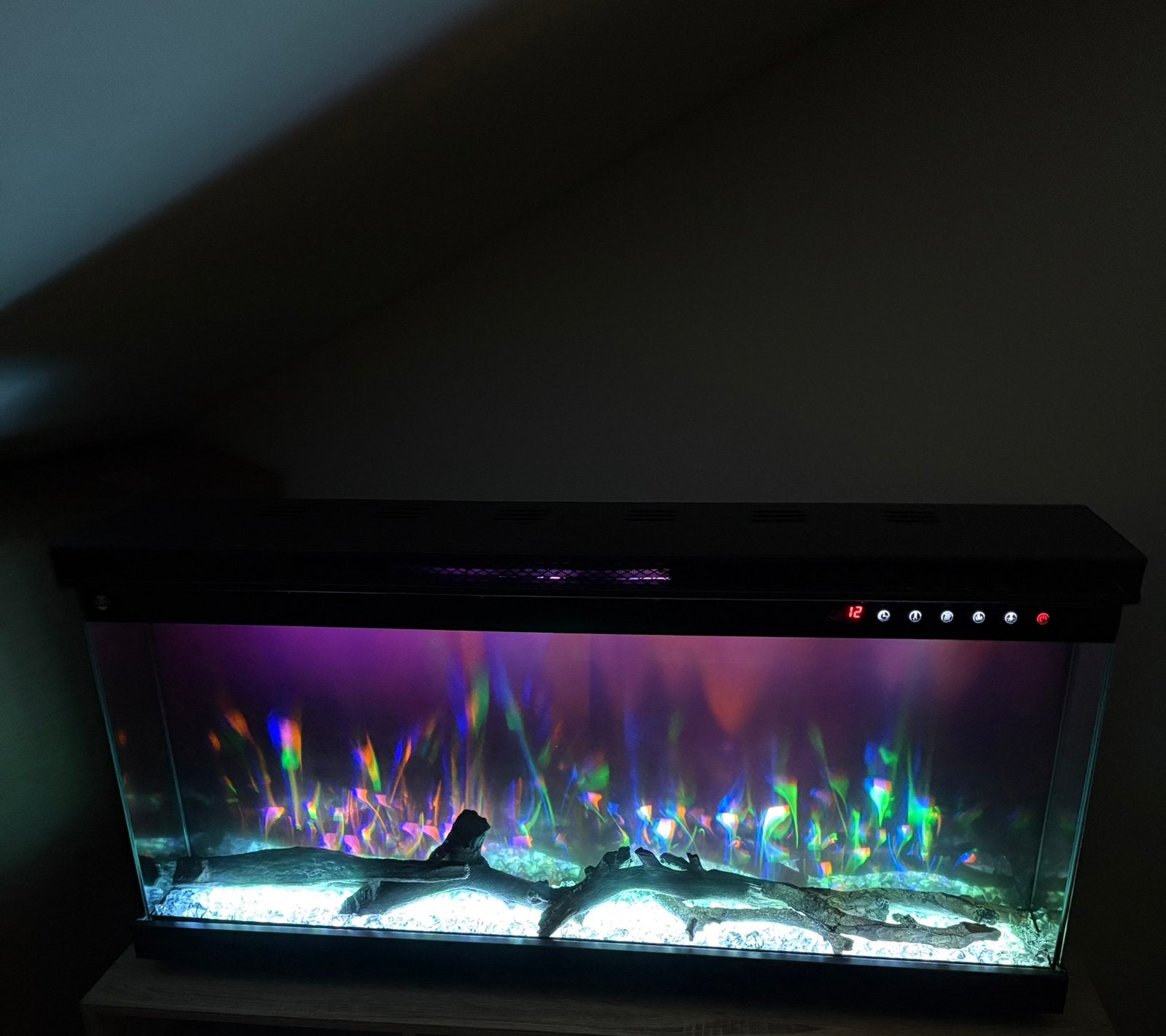 Cheminee a led chauffante électrique kaminio, Enlèvement, Comme neuf, 800 watts ou plus, Autres types