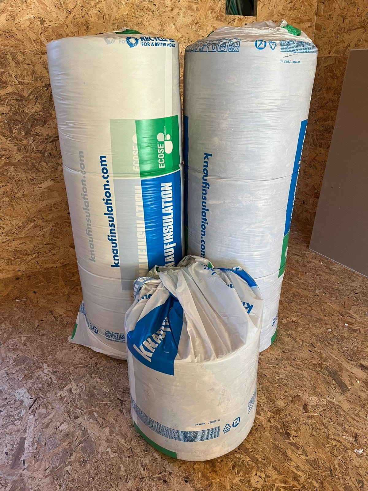 Knauf isolatie 140mm dik, Ophalen, Zo goed als nieuw