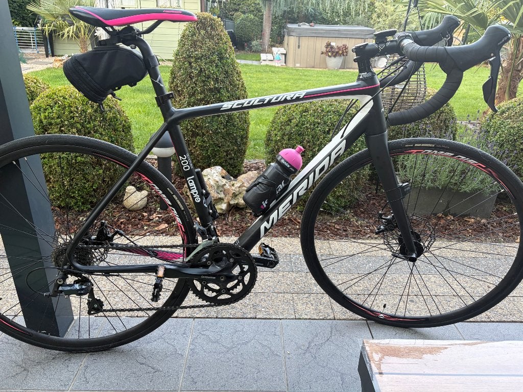 Koersfiets Merida Scultura 200 Lampre, Fietsen en Brommers, Fietsen | Heren | Sportfietsen en Toerfietsen, 28 inch, Zo goed als nieuw