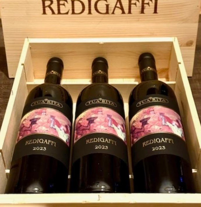 Redigaffi - Tua Rita (2 flessen beschikbaar - prijs/fles), Ophalen, Nieuw, Italië, Rode wijn