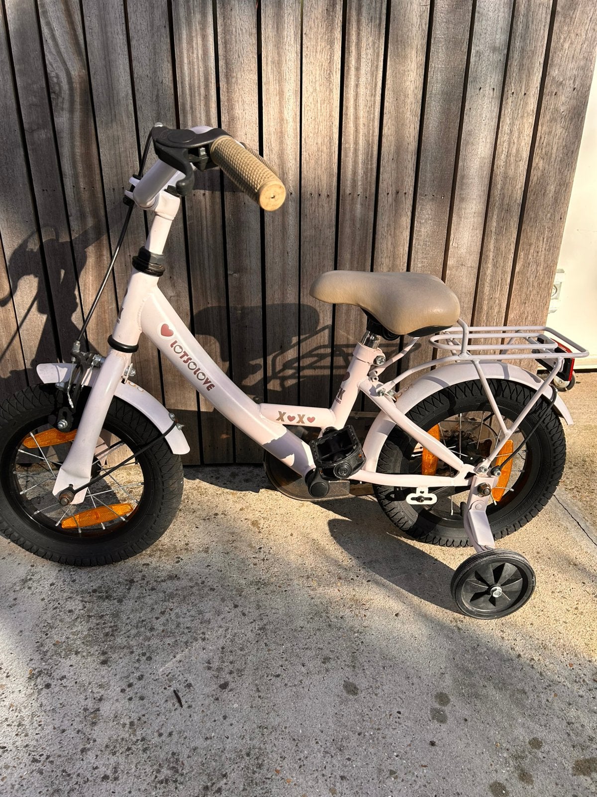 BFK bike 12 inch, Ophalen, Zo goed als nieuw, Zijwieltjes