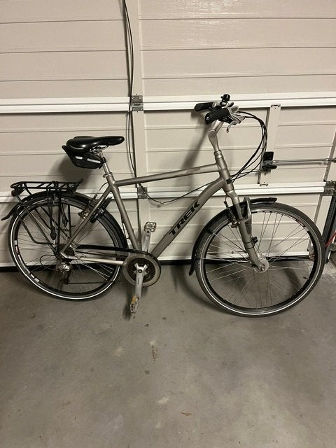 Trek herenfiets, Fietsen en Brommers, Gebruikt, Velgrem, Versnellingen, 53 tot 57 cm