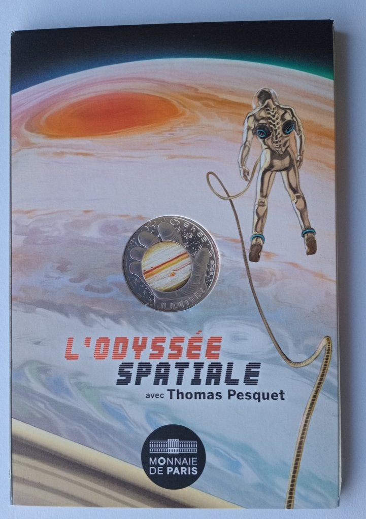 10 euro France Thomas Pesquet Jupiter 2025, Postzegels en Munten, Munten | Europa | Euromunten, Zilver, Ophalen of Verzenden, Frankrijk
