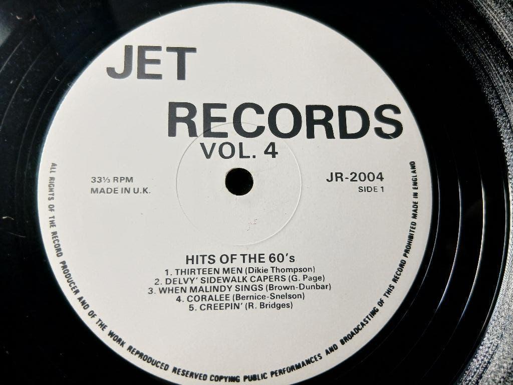 Jet Records Vol.4 - popcorn lp, Inclusief binnenhoes, Ophalen of Verzenden, Zo goed als nieuw, 12 inch