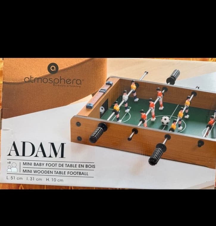 Table/jouets de football en bois pour enfants Nouveau, Enlèvement, Neuf
