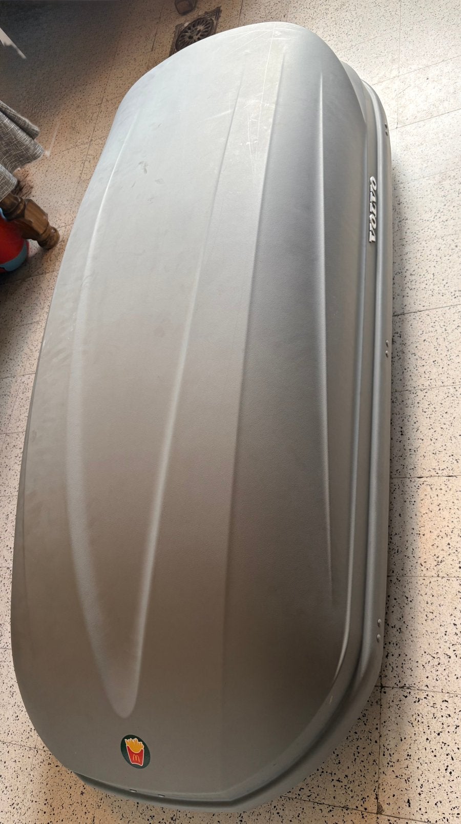 Coffre de toit Volvo 110 L, Enlèvement, Utilisé