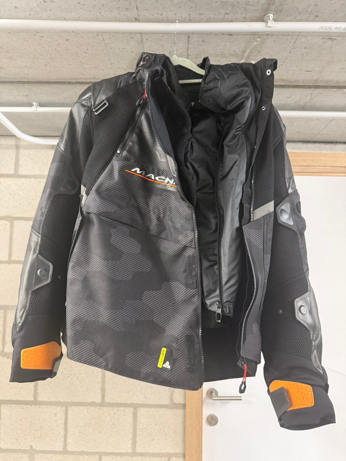 Heren motor jas maat 52, Ophalen of Verzenden, Tweedehands, Heren, Jas | textiel