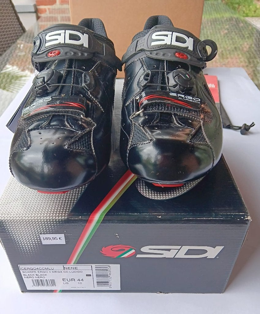 Sidi scarpe ergo 4 mega lucido maat 44, Fietsen en Brommers, Heren, Schoenen, Nieuw, Overige maten