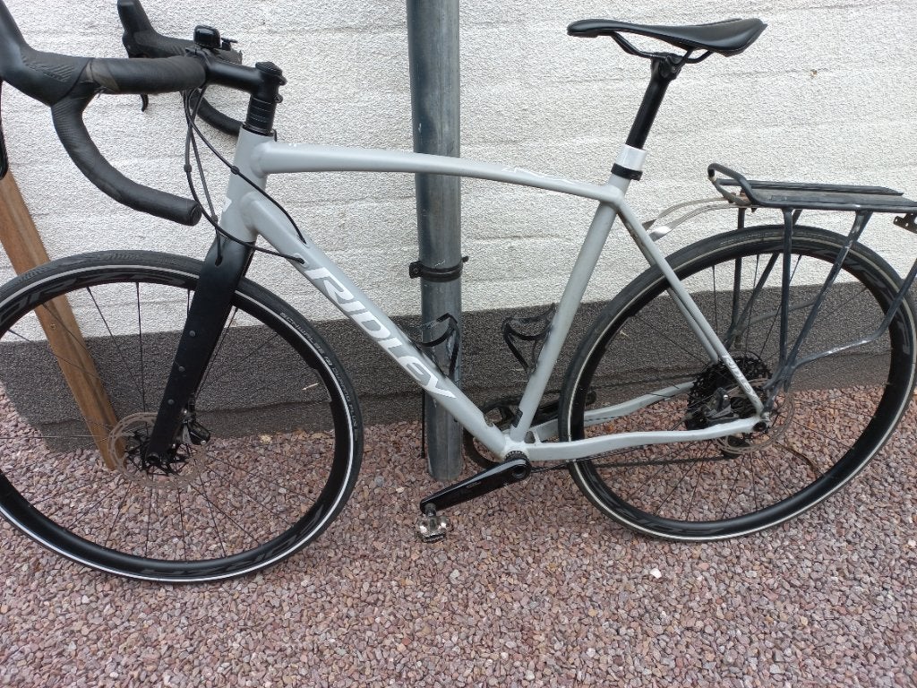 Gravelbike koersfiets Ridley, 28 inch, 10 tot 15 versnellingen, Heren, Aluminium