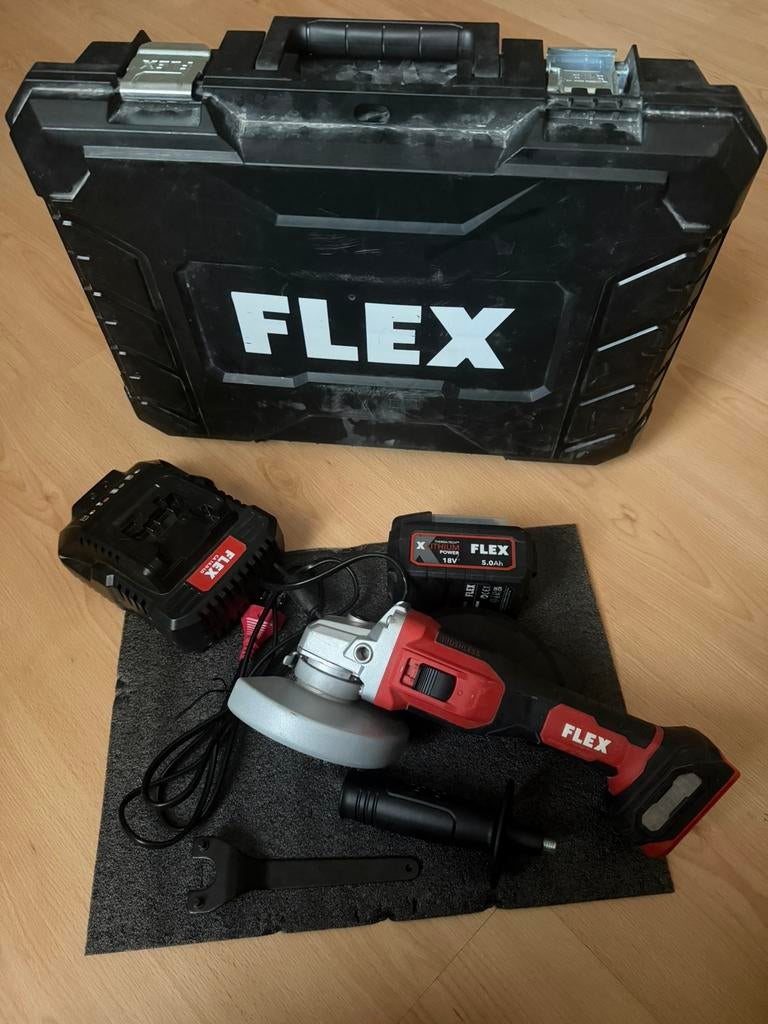 Flexibele slijper op batterijen, Doe-het-zelf en Bouw, Ophalen of Verzenden, Zo goed als nieuw