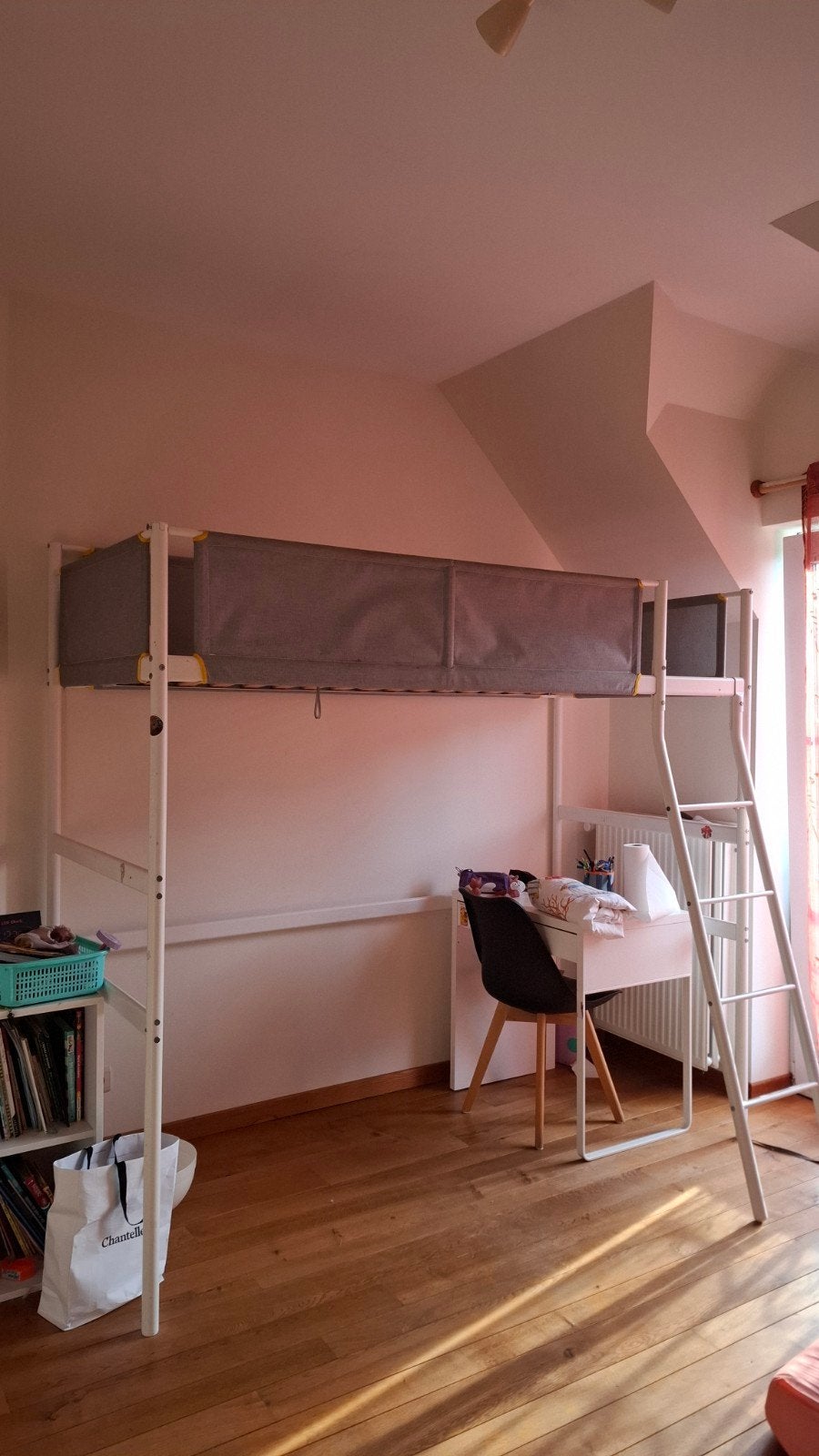 lit mezzanine Ikea Vitval, Ophalen, Gebruikt, Eenpersoons, 200 cm