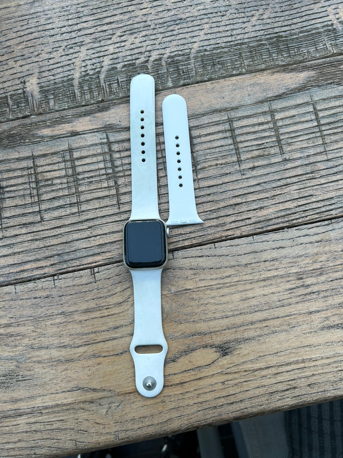 Apple watch se, Handtassen en Accessoires, Ophalen, Gebruikt, Wit