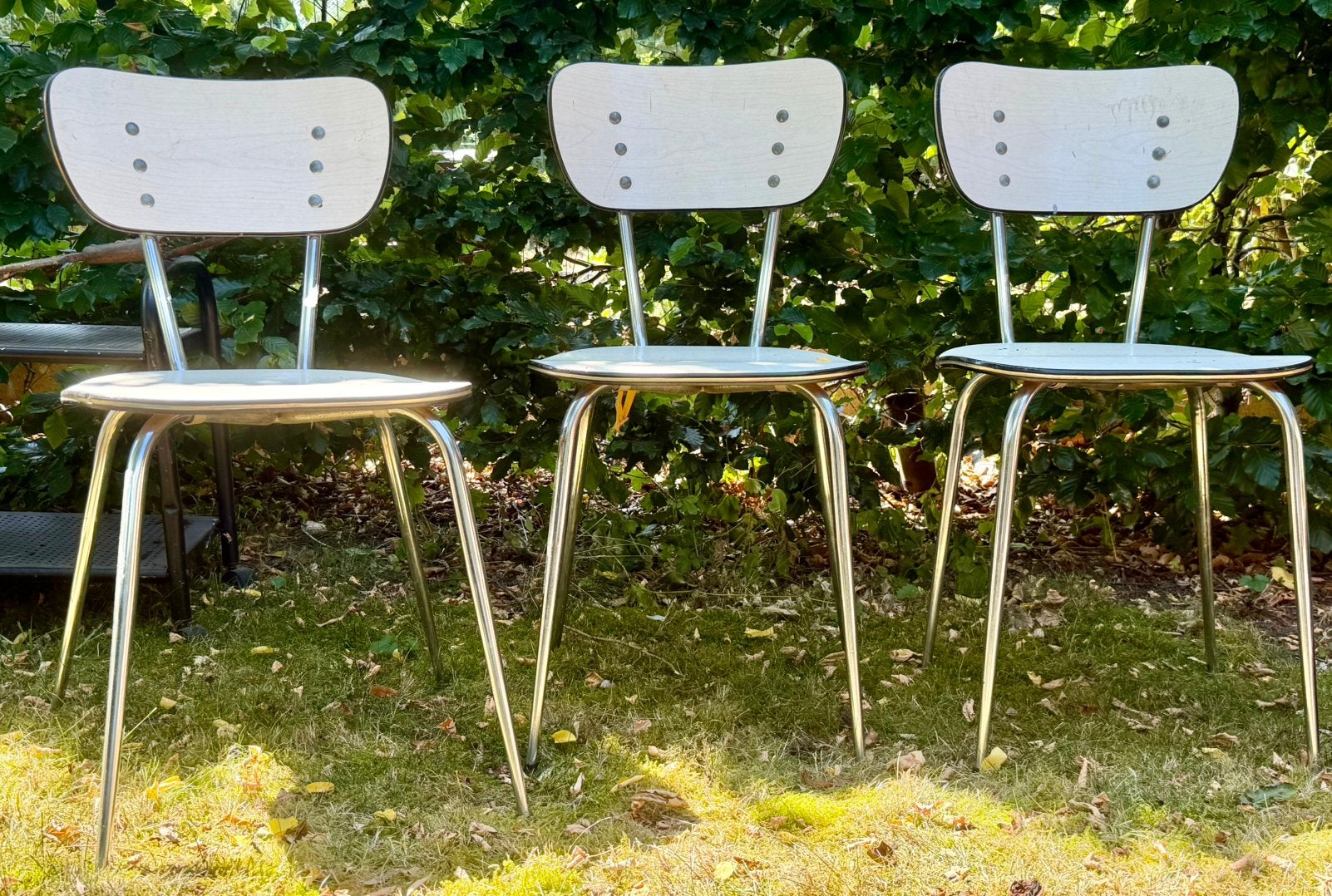 Trois anciennes chaises de cuisine, Enlèvement, Utilisé, Trois