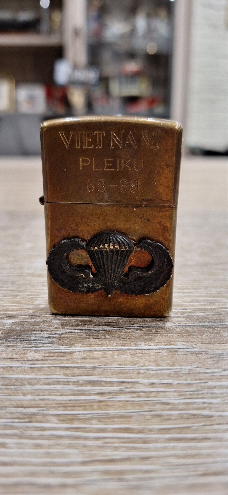 ZIPPO - Vietnam oorlog - aansteker, Ophalen of Verzenden, Gebruikt, Aansteker