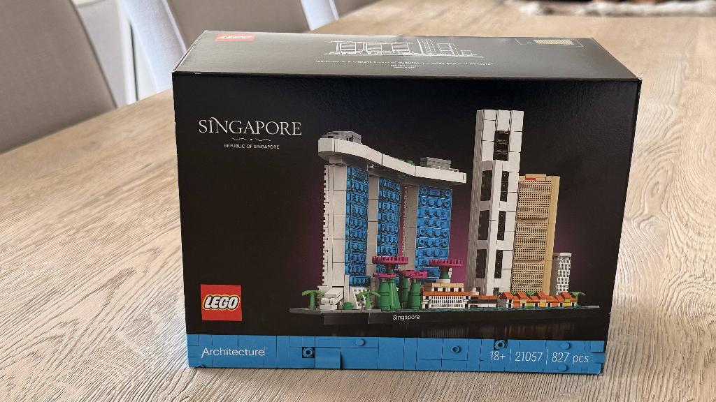Set Lego Architecture Singapore 21057, Neuf, Lego, Ensemble complet, Architecture