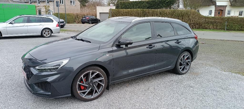 Hyundai i30 SKY N Line 1.5 T WAGON, 48v Mild Hybrid, 5/2023, Auto's, Voorwielaandrijving, 4 cilinders, 127 g/km, Zilver of Grijs