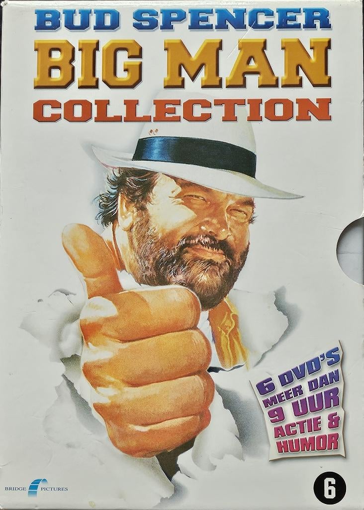 Bud Spencer: Big Man Collection (1989), Cd's en Dvd's, Dvd's | Klassiekers, Ophalen of Verzenden, Zo goed als nieuw, Komedie