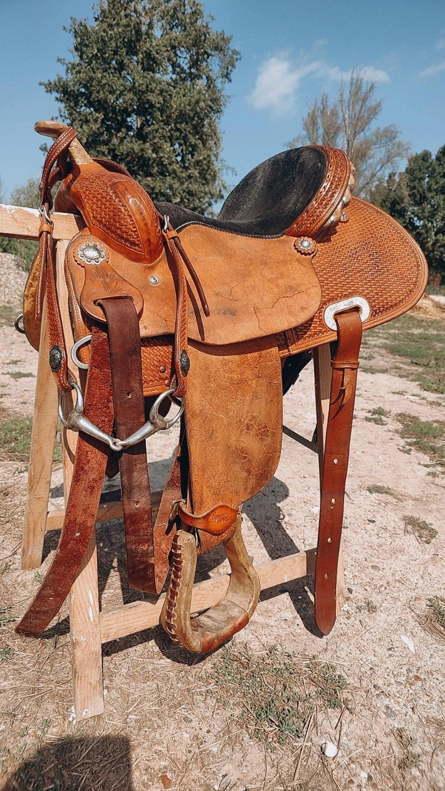 Cactus Saddlery Westernzadel – Barrel, Dieren en Toebehoren, Ophalen, Gebruikt, Overige disciplines, XS (15.5 inch of kleiner)