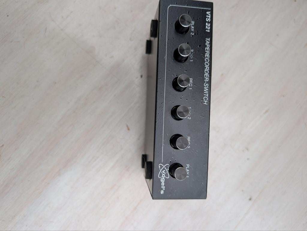 COMMUTATEUR POUR MAGNÉTOPHONE VTS VTS DE VOGEL'S, Enlèvement ou Envoi