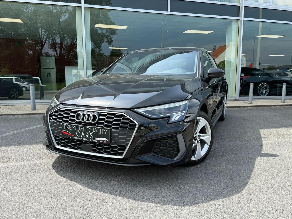 Audi A3 S line / CARPLAY / CUIR / CHAUFFAGE DES SIÈGES / R, Autos, Audi, Achat, Entreprise, Carnet d'entretien, Noir